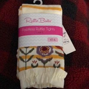 Ruffle butts tights